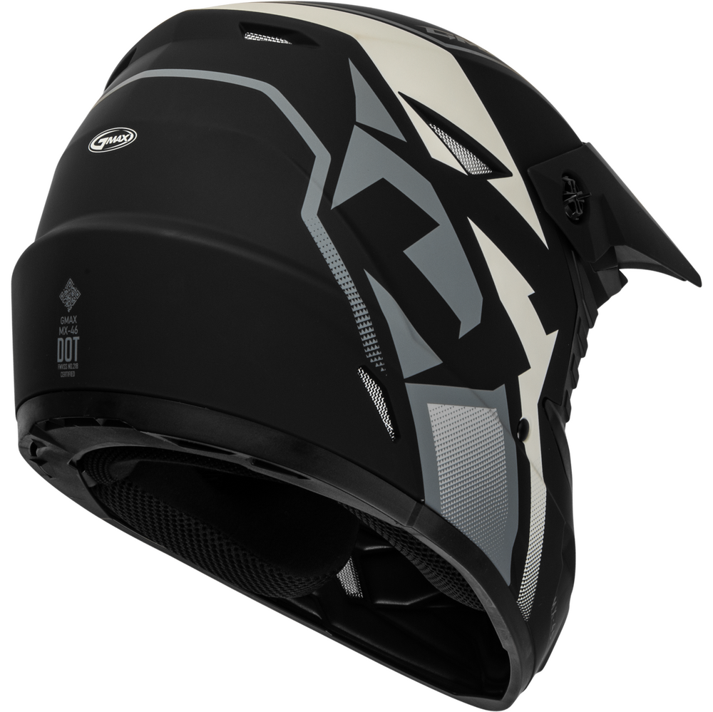 Image Title GMAX MX-46 COMPOUND HELMET Black