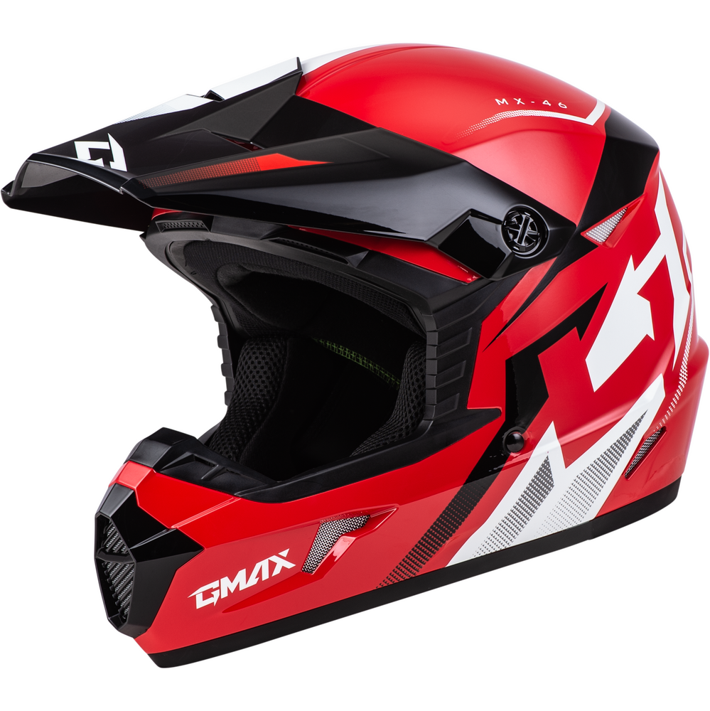 Image Title GMAX MX-46 COMPOUND HELMET Red