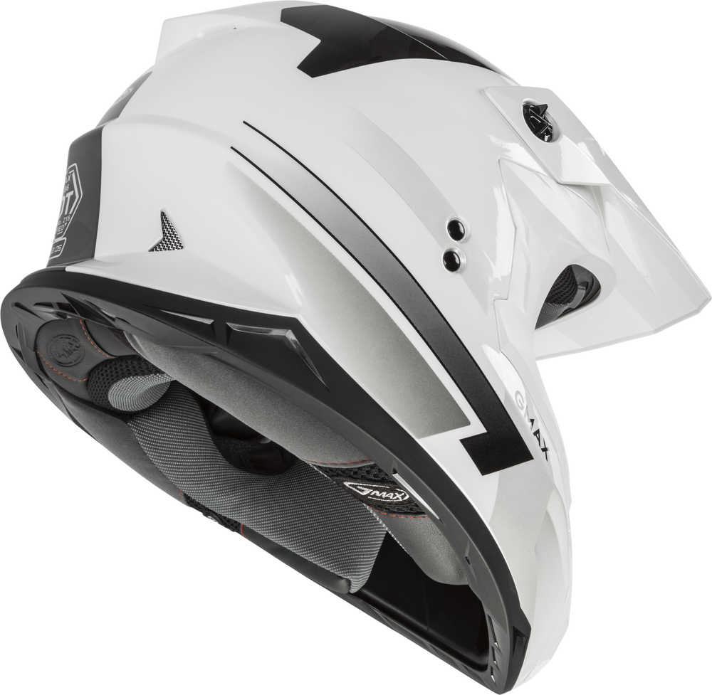 Image Title GMAX MX-86 Fame Helmet White