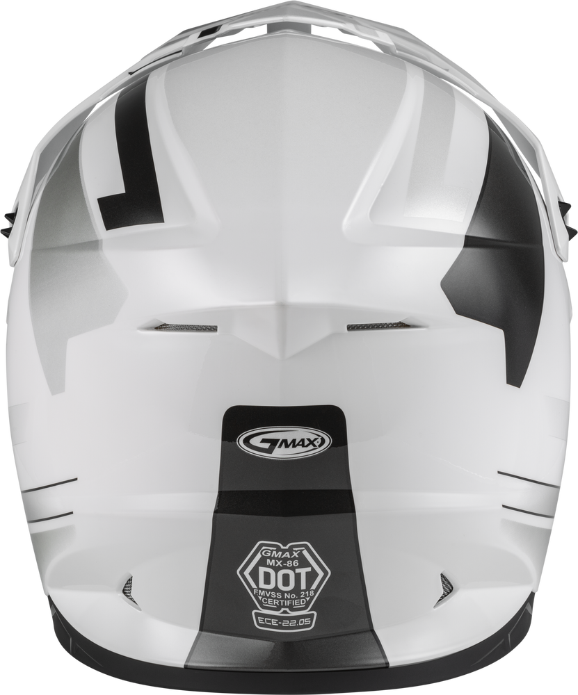 Image Title GMAX MX-86 Fame Helmet White