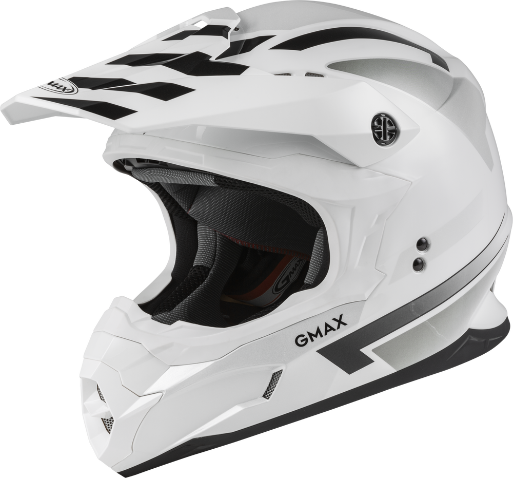 Image Title GMAX MX-86 Fame Helmet White
