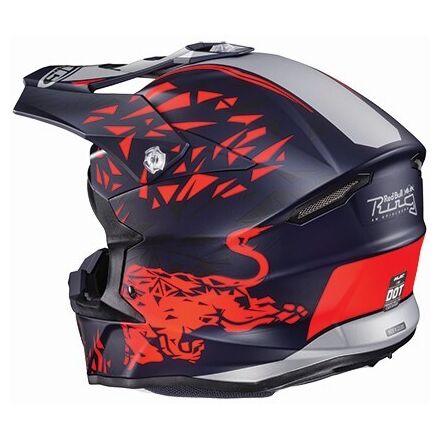 Image Title HJC i50 SPIELBERG RED BULL HELMET