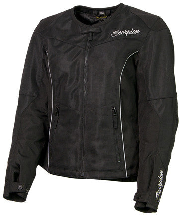 Image Title scorpion-verano-womens-jacket-black-front
