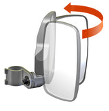 Image Title Seizmik Folding Side Mirror Pair 1.5" Roll Cage