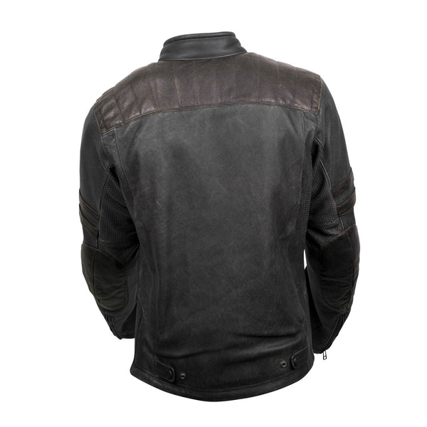 Scorpion 1909 Vintage Leather Motorcycle Jacket | Jaxn Motorsports