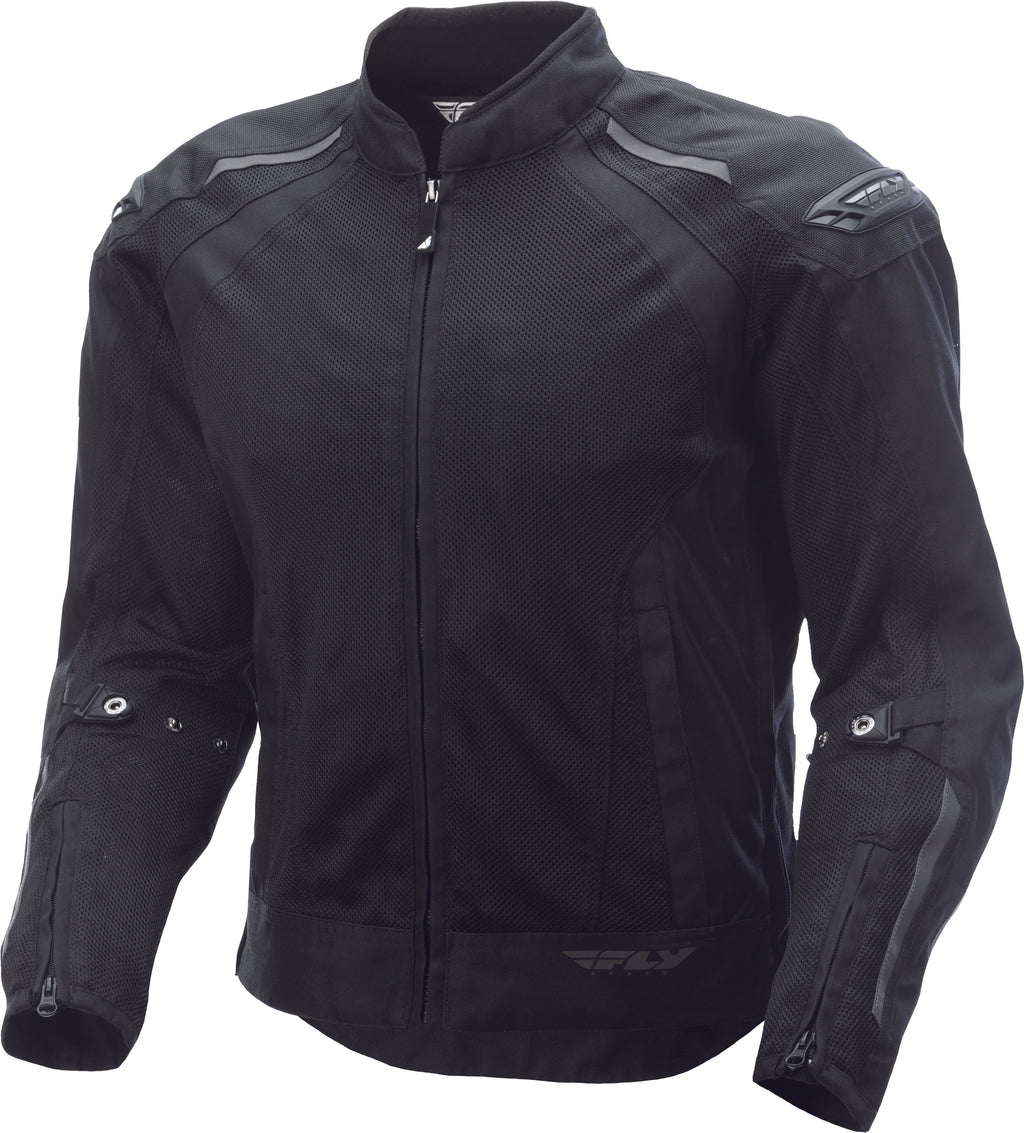 Image Title fly-racing-coolpro-jacket-black-front