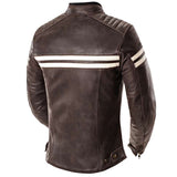 Image Title joe-rocket-classic-92-womens-jacket-brn-cream-back