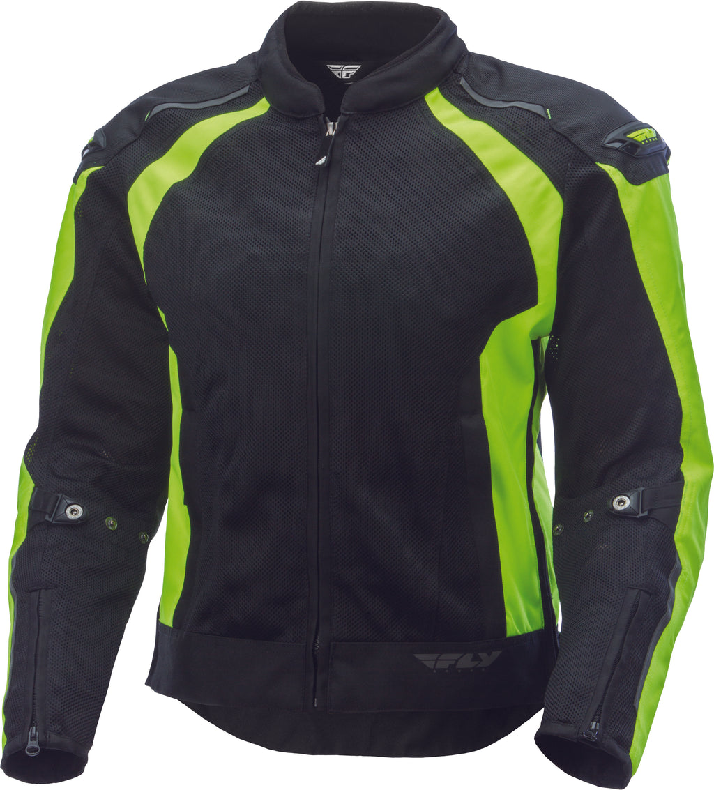 Image Title fly-racing-coolpro-jacket-hivis-front