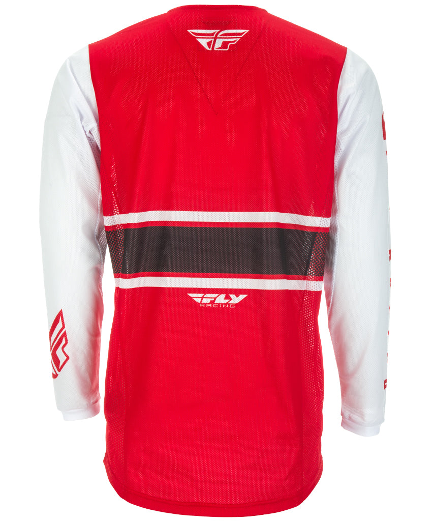 Image Title fly-racing-kinetic=mesh-era-jersey-red-back