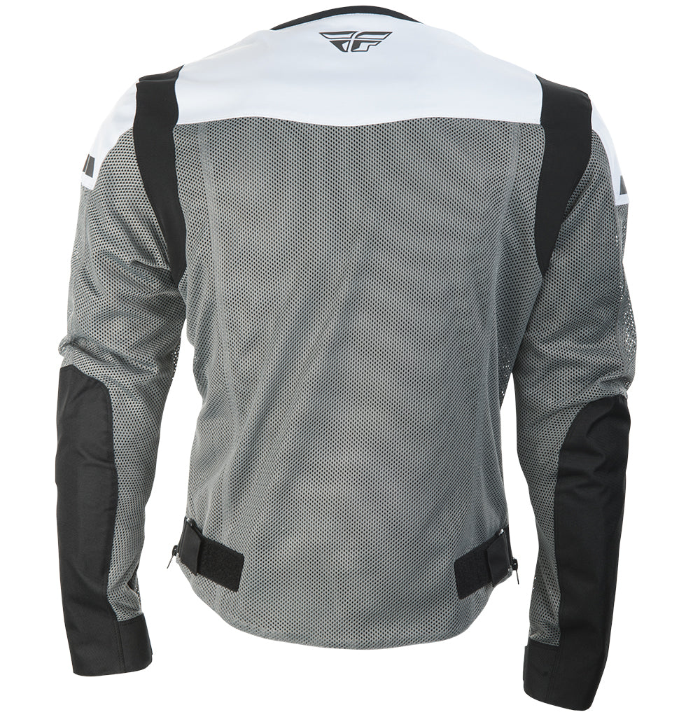 Image Title fly-racing-flux-air-jacket-white-silver-back