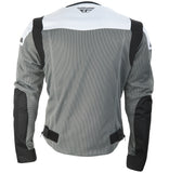 Image Title fly-racing-flux-air-jacket-white-silver-back