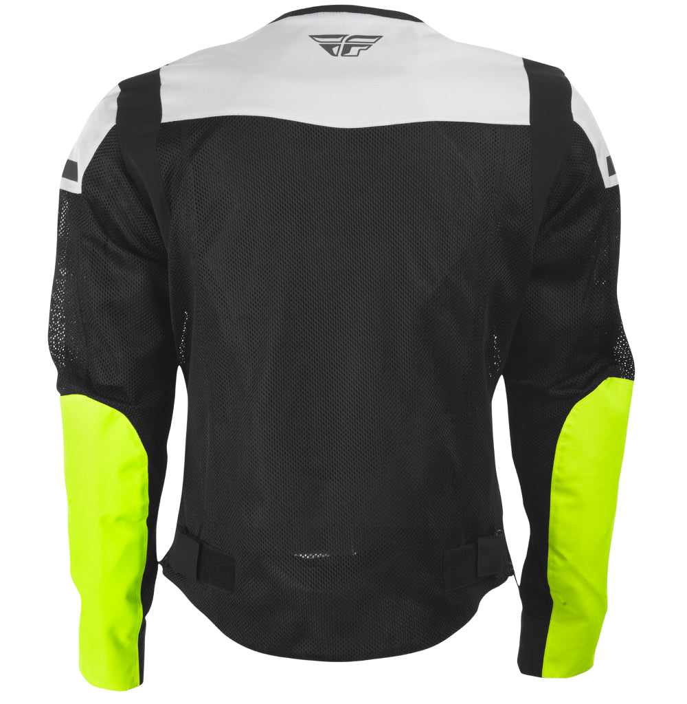 Image Title fly-racing-flux-air-jacket-hivis-back