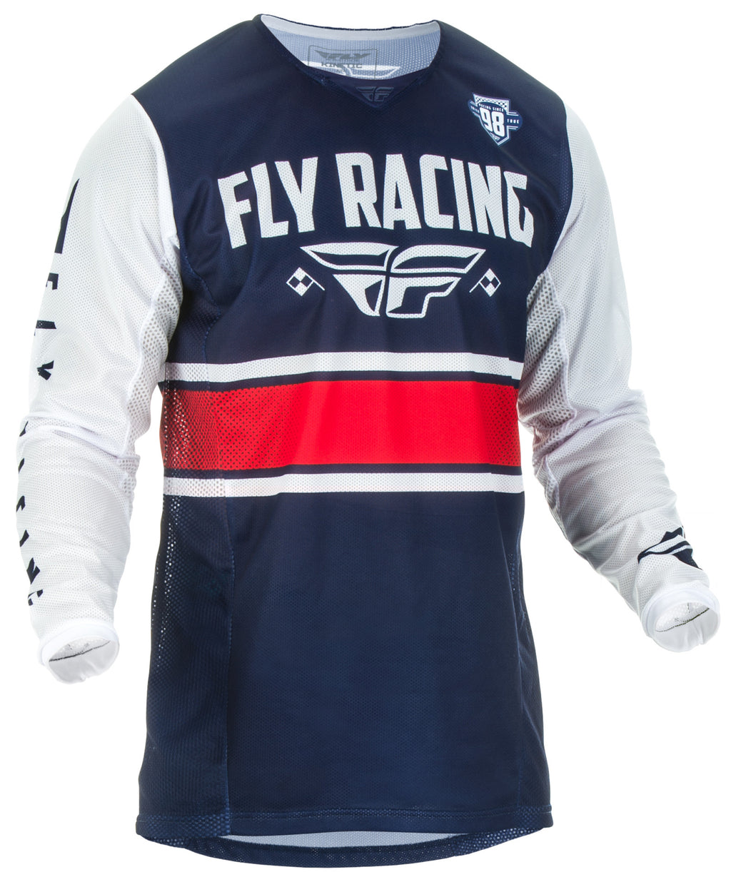 Image Title fly-racing-kinetic=mesh-era-jersey-blue