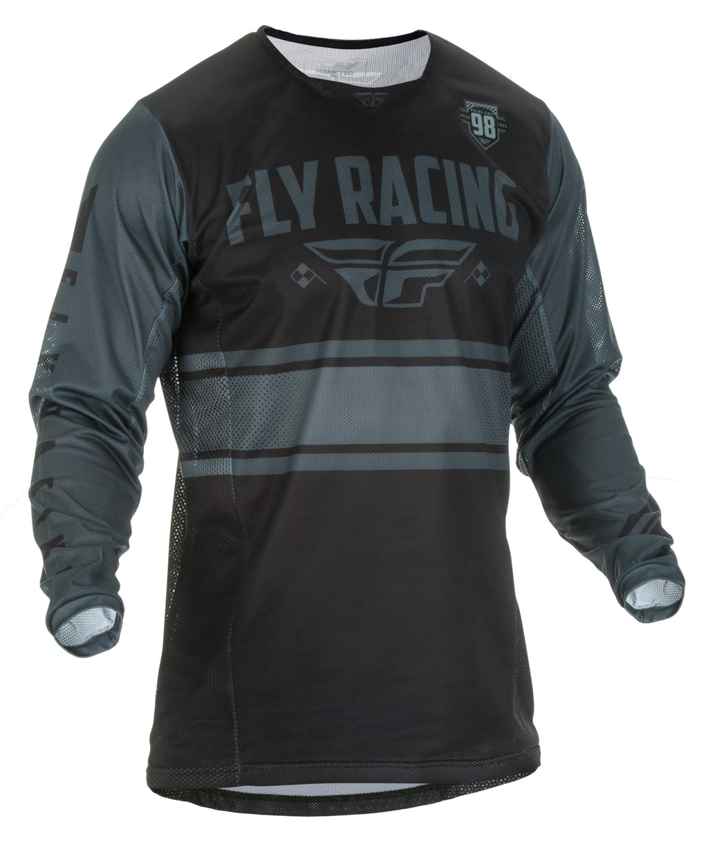Image Title fly-racing-kinetic=mesh-era-jersey-black