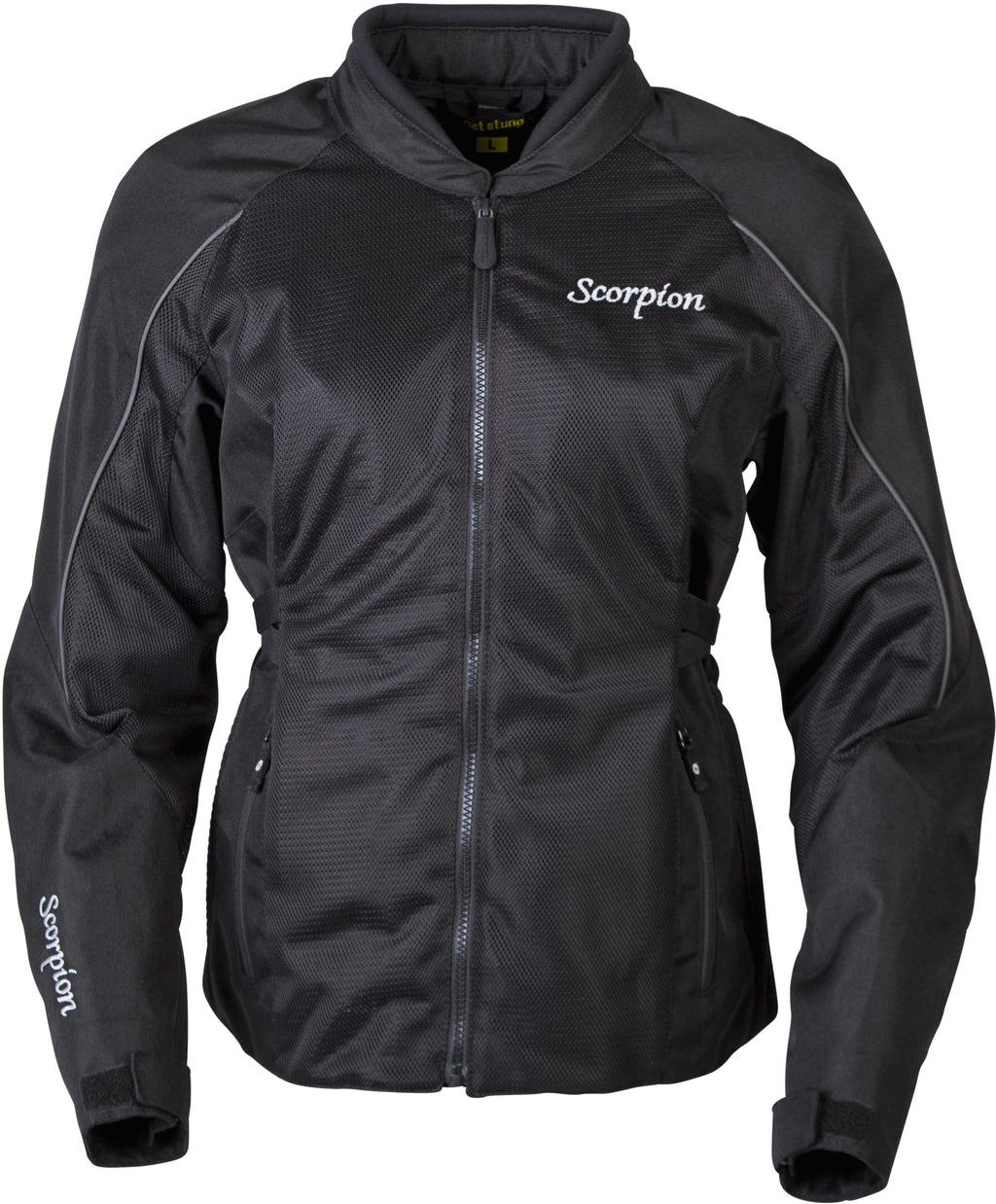 Image Title scorpion-maia-womens-jacket-black-front