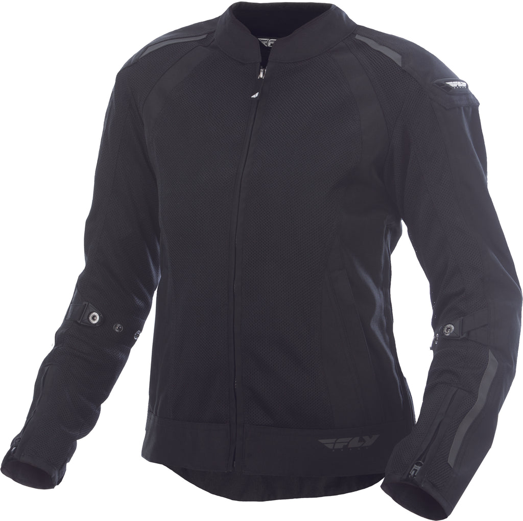 Image Title fly-racing-cool-pro-womens-jacket-black-front