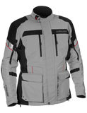 Image Title castle distance motorcycle jacket gray red
