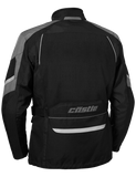 Image Title castle mission air motorcycle jacket dark gray back