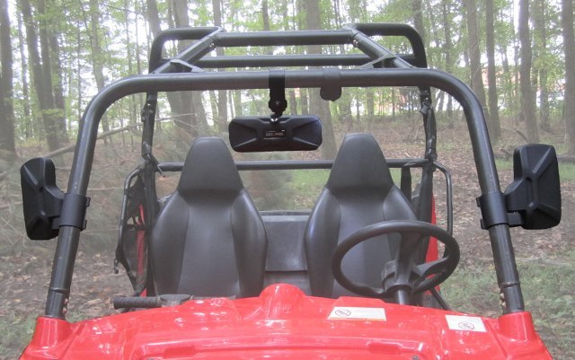 Image Title Seizmik Wide Angle Rear View Mirror Polaris Ranger Pro-Fit