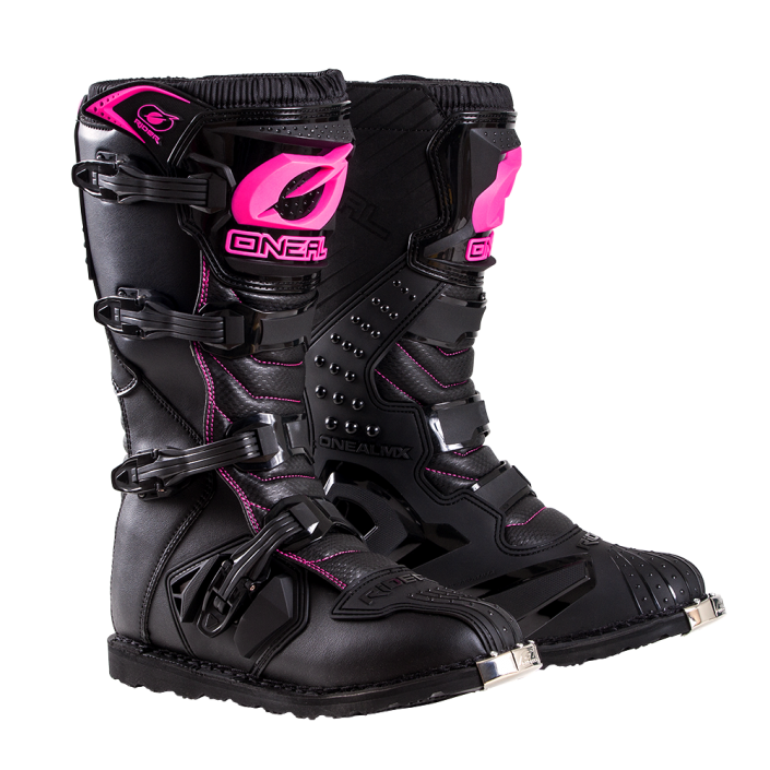 Image Title oneal-rider-youth-boot-pink-front