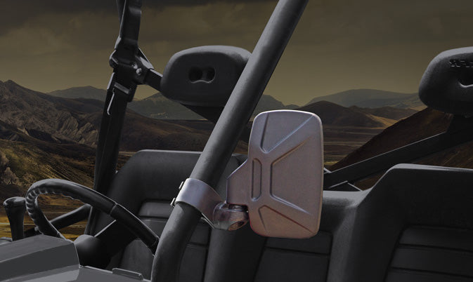 Image Title Seizmik Folding Side Mirror Pair 1.5" Roll Cage