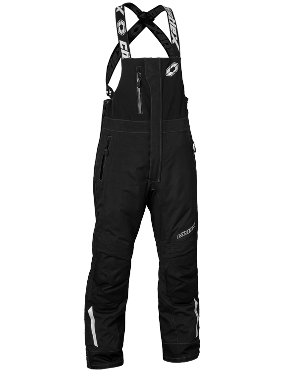 Image Title castle polar bib black front