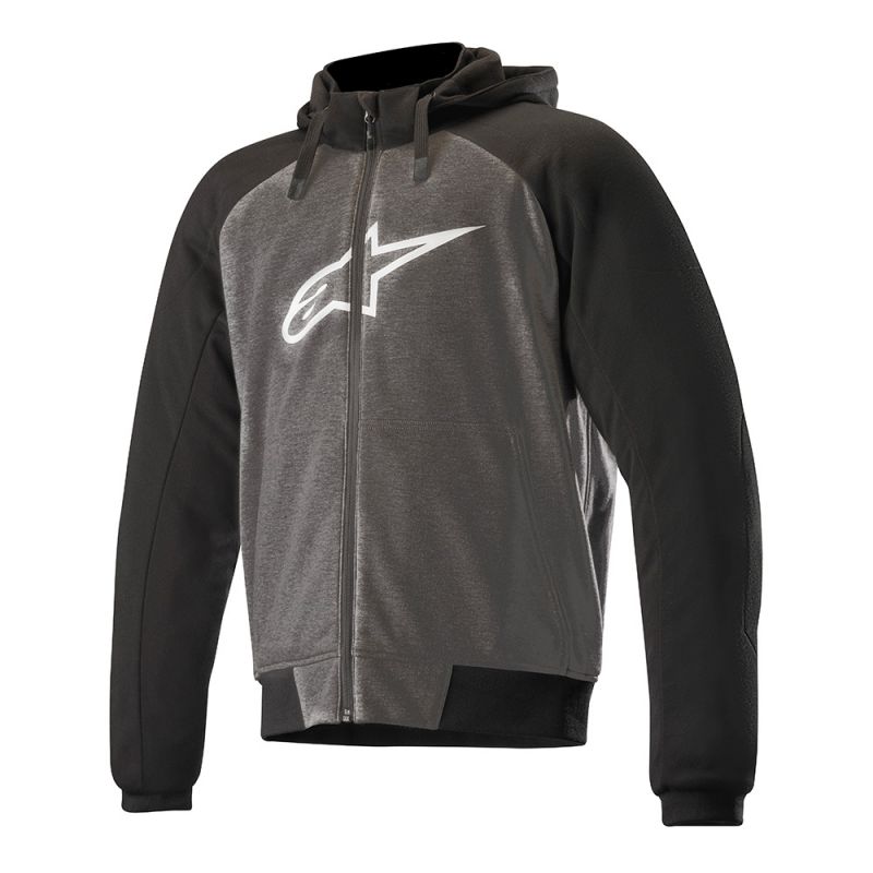 Image Title alpinestars jacket chrome sport hoodie anthracite