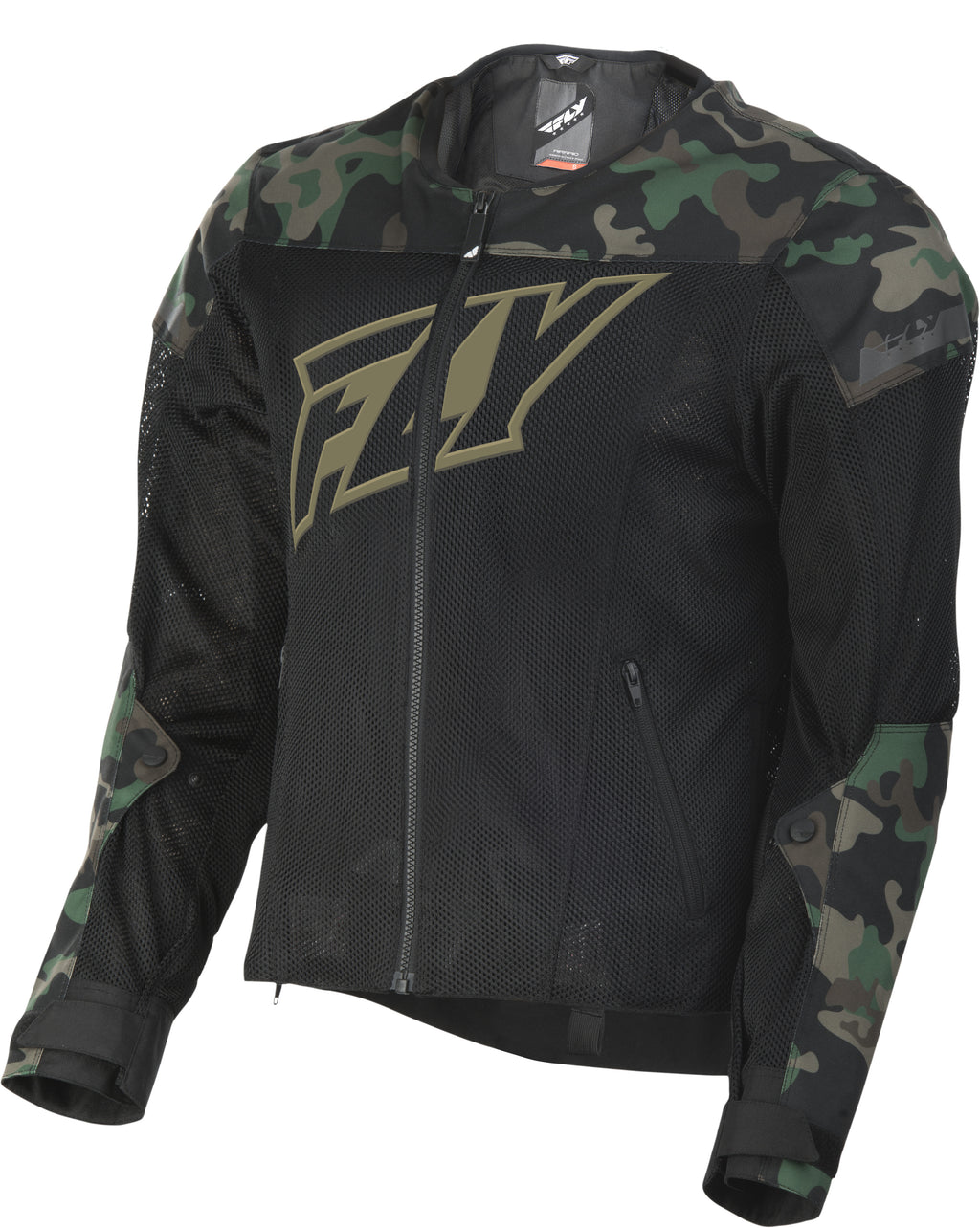 Image Title fly-racing-flux-air-jacket-camo-front