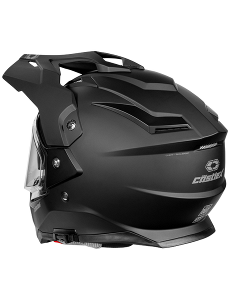 シロマロ Castle X CX200 Heated Electric Shield Snowmobile Helmet - Jaxn