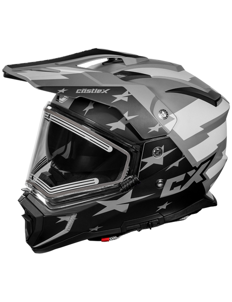 Heated snowmobile helmet on sale