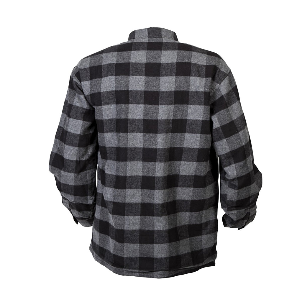 Image Title scorpion-covert-moto-flannel-riding-shirt-black-back