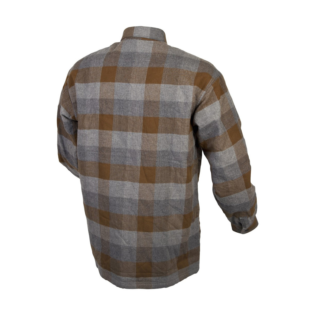Image Title scorpion-covert-moto-flannel-riding-shirt-tan-back