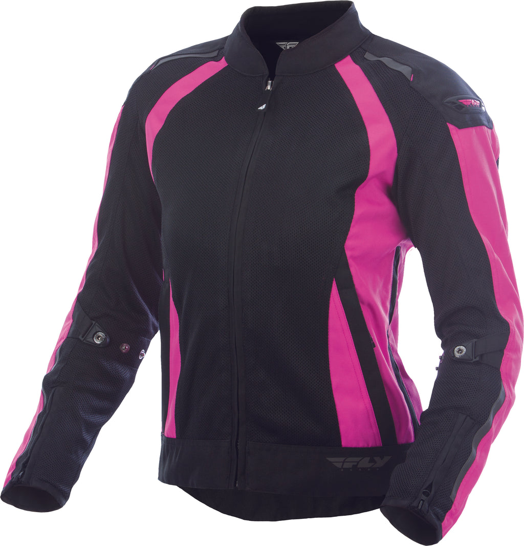 Image Title fly-racing-cool-pro-womens-jacket-pink-front