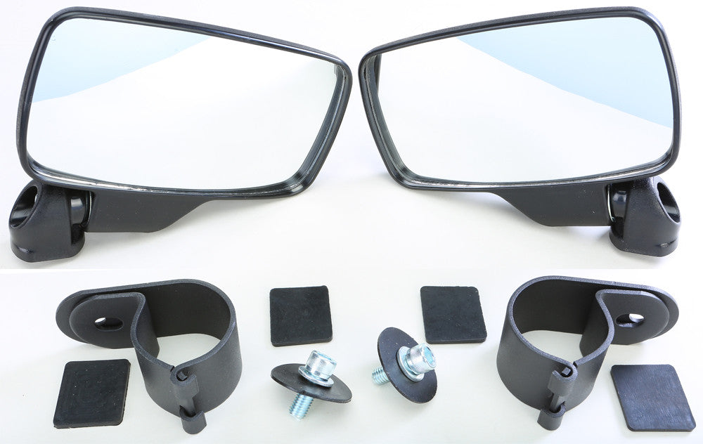 Image Title Seizmik Folding Side Mirror Pair 2.0" Roll Cage