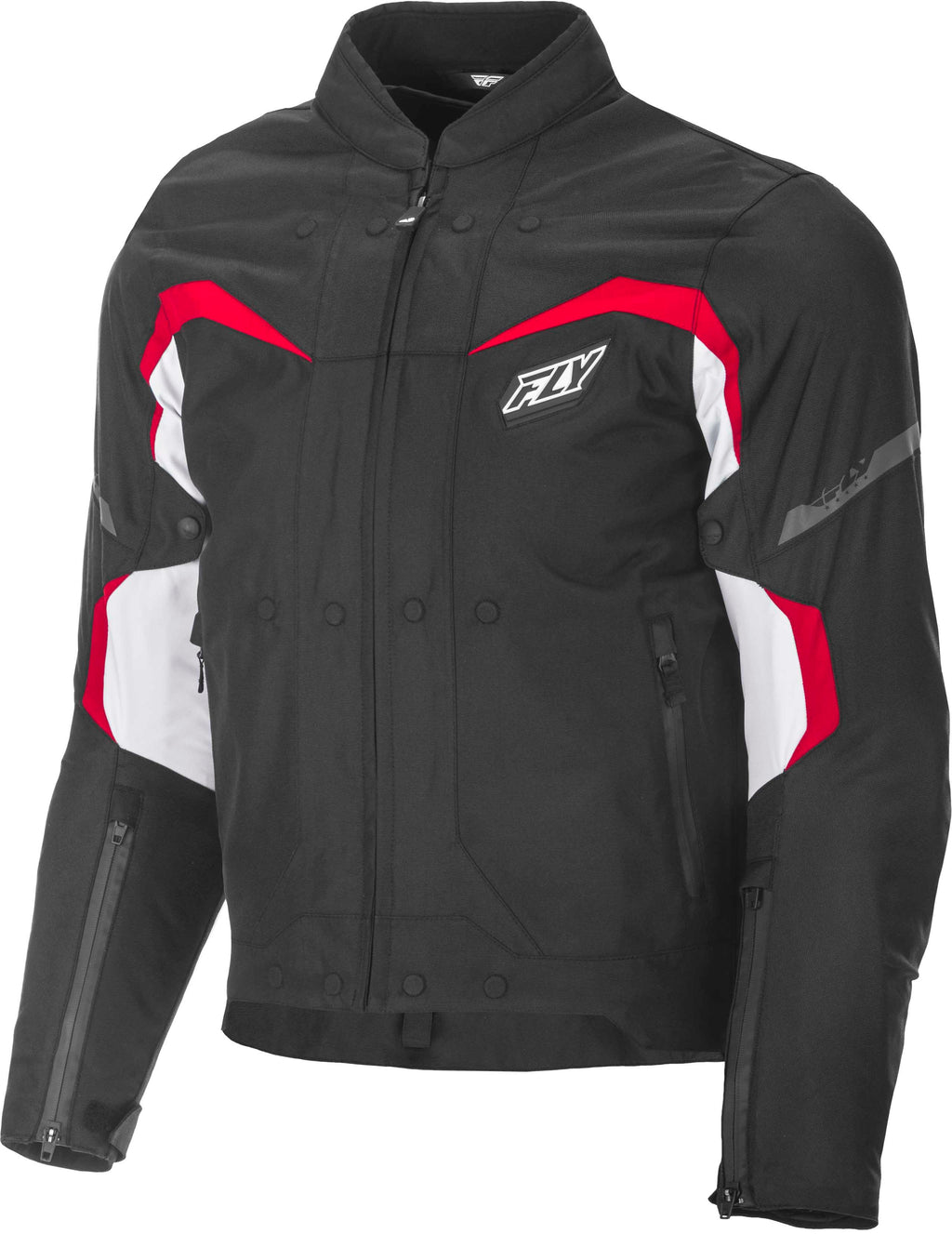 Image Title fly racing 2019 butane jacket red white