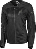Image Title fly racing flux air womens jacket black