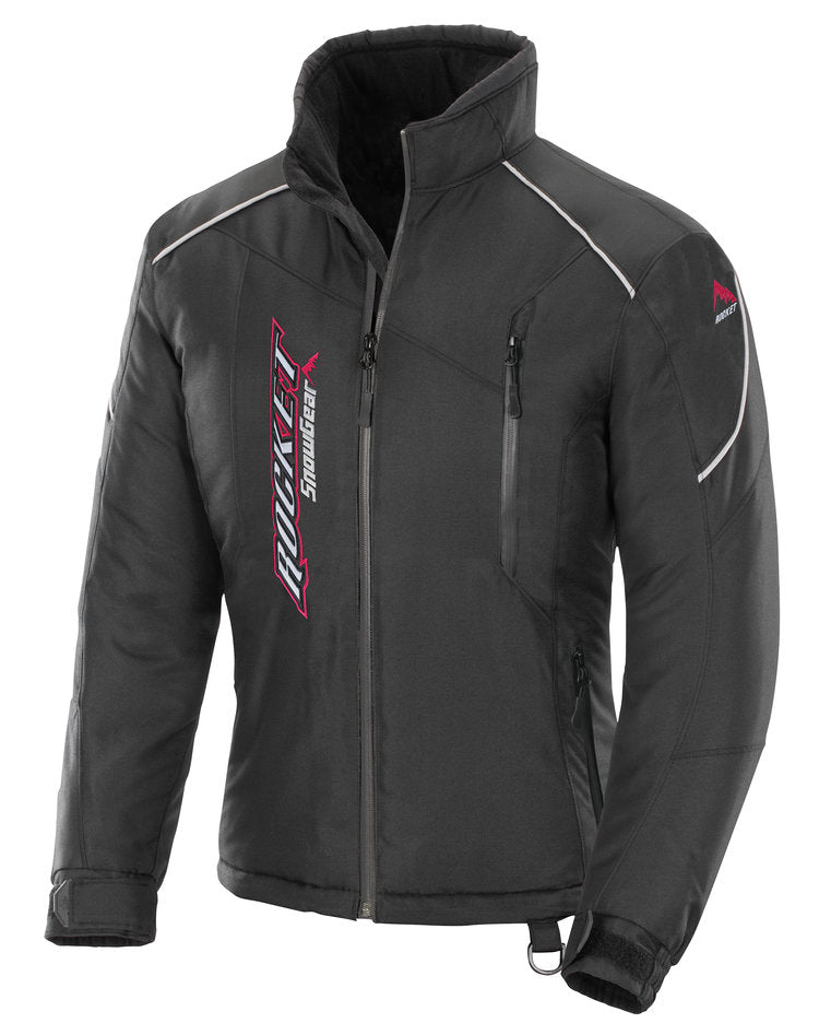Image Title rocket-snow-gear-storm-xc-womens-snowmobile-jacket-black