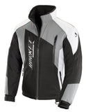 Image Title rocket-snow-gear-storm-xc-womens-snowmobile-jacket-blk-grey
