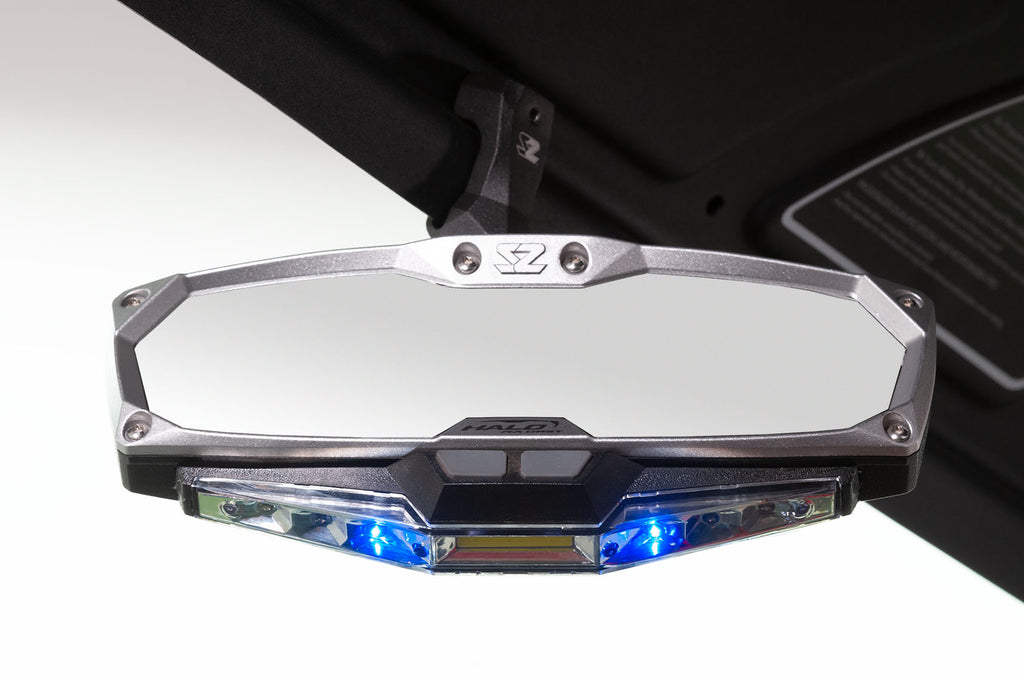 Image Title Seizmik Halo-RA LED Lighted Rear View Mirror Can Am Defender