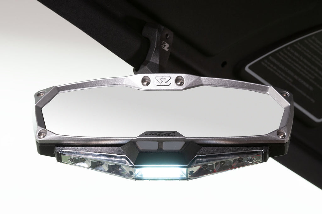 Image Title seizmik halo ra lighted utv rear view mirror map