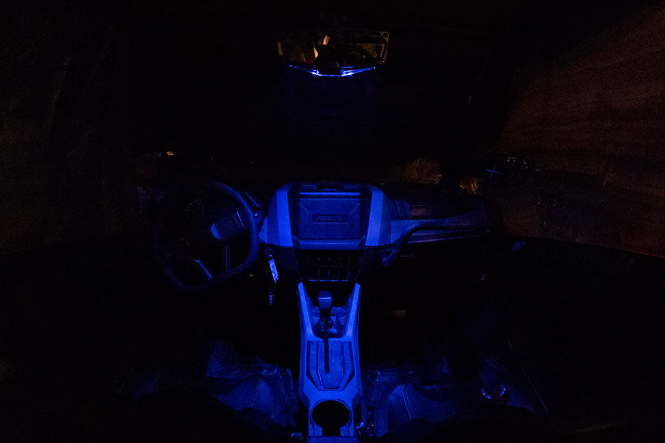 Image Title Seizmik Halo-RA Polaris General Lighted Rear View Mirror