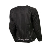 Image Title scorpion-verano-womens-jacket-black-back