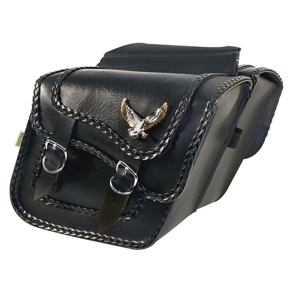 Image Title willie and max black magic saddlebags compact