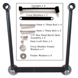 Image Title willie and max universal saddlebag mount kit