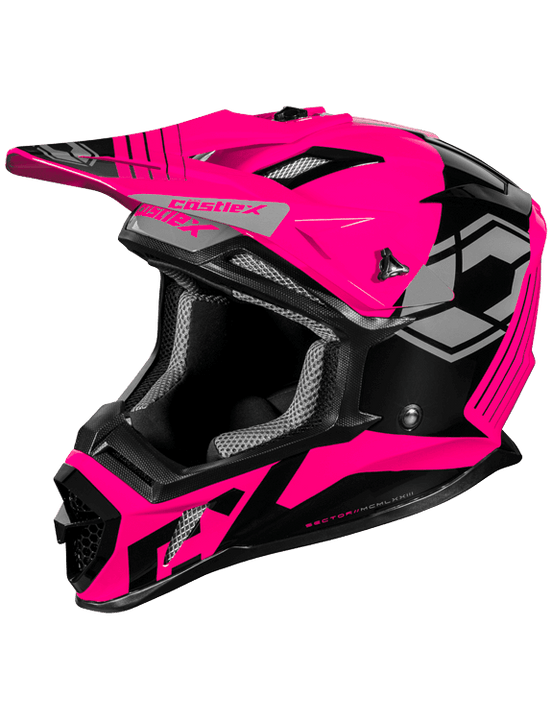 Castle X CX200 MX Helmet Pink