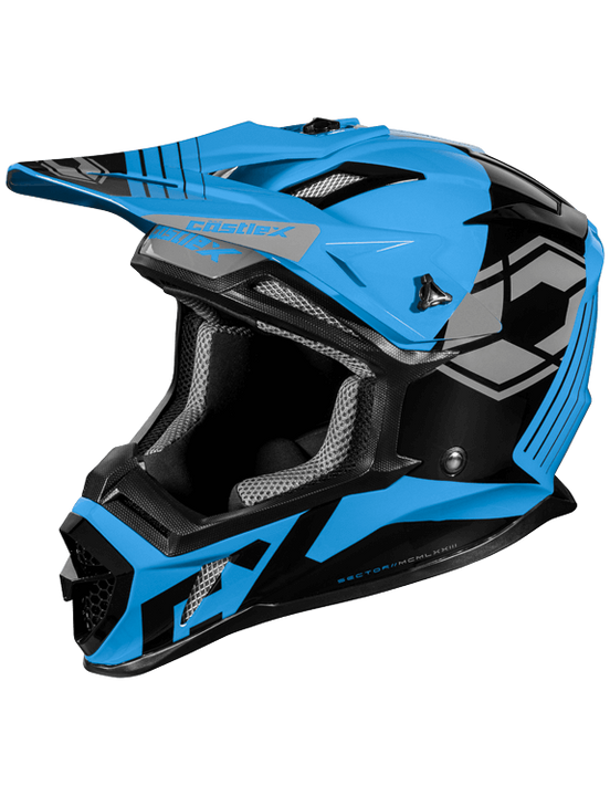 Castle X CX200 MX Helmet Blue
