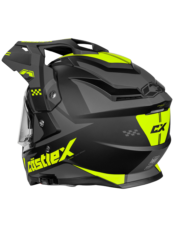 Castle X CX200 Wrath Heated Electric Shield Snowmobile Helmet