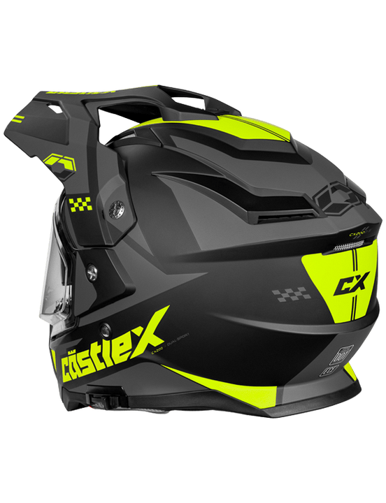 Castle X CX200 Wrath Heated Electric Shield Snowmobile Helmet