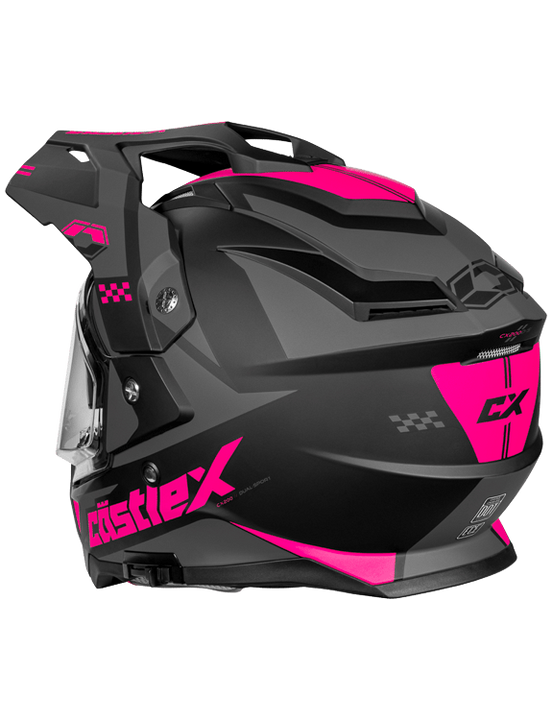 Castle X CX200 Wrath Heated Electric Shield Snowmobile Helmet