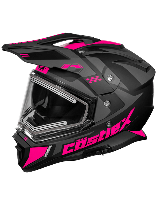 Castle X CX200 Wrath Heated Electric Shield Snowmobile Helmet